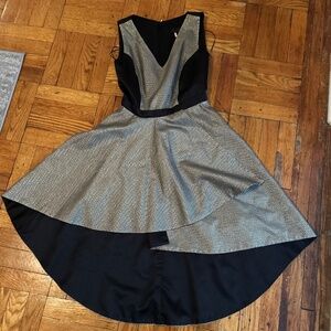 nha khanh Womens Gold Bar Cocktail Dress Gold Size 4